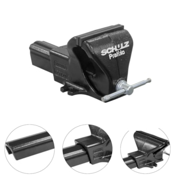 TORNO DE BANCADA PRÁTICO N10 C/ MORDENTES METÁLICOS 254,0MM - 10010095 SCHULZ TORNO DE BANCADA PRÁTICO N10 C/ MORDENTES METÁLICOS 254,0MM - 10010095 SCHULZ