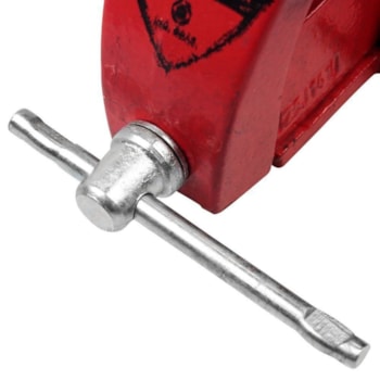 Torno Morsa De Bancada Fixo Nr 4 Serie Super Somar 10010053 Torno Morsa De Bancada Fixo Nr 4 Serie Super Somar 10010053