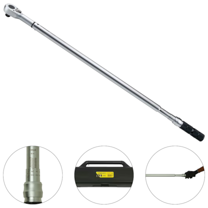 TORQUÍMETRO DE ESTALO 3/4" 150NM A 750NM PROFISSIONAL - STMT73592-840 STANLEY TORQUÍMETRO DE ESTALO 3/4" 150NM A 750NM PROFISSIONAL - STMT73592-840 STANLEY