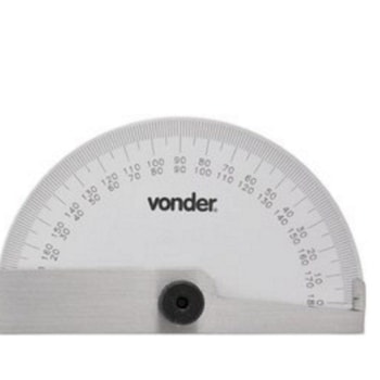 Transferidor De Ângulo 0-180 Ta-180 Vd - 3595000180 Vonder Transferidor De Ângulo 0-180 Ta-180 Vd - 3595000180 Vonder