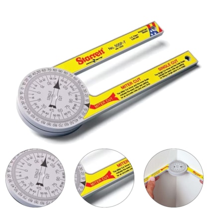 TRANSFERIDOR DE ÂNGULO PRO-SITE 7" - 505P-7 STARRETT TRANSFERIDOR DE ÂNGULO PRO-SITE 7" - 505P-7 STARRETT