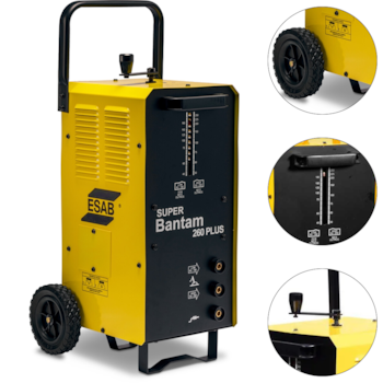 TRANSFORMADORA DE SOLDA SUPER BANTAM 260 PLUS - 742520 ESAB TRANSFORMADORA DE SOLDA SUPER BANTAM 260 PLUS - 742520 ESAB