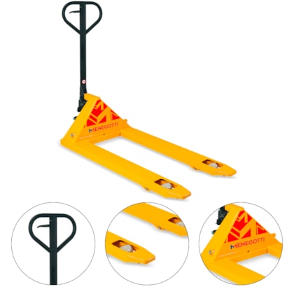 TRANSPALETE HIDRAULICO 2 TONELADAS 685MM RODA SIMPLES DE NYLON - 40800101 MENEGOTTI TRANSPALETE HIDRAULICO 2 TONELADAS 685MM RODA SIMPLES DE NYLON - 40800101 MENEGOTTI