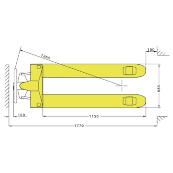 TRANSPALETE HIDRAULICO 2 TONELADAS 685MM RODA SIMPLES DE NYLON - 40800101 MENEGOTTI TRANSPALETE HIDRAULICO 2 TONELADAS 685MM RODA SIMPLES DE NYLON - 40800101 MENEGOTTI