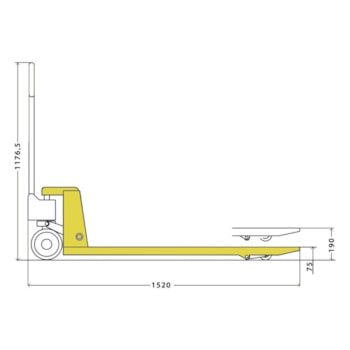 TRANSPALETE HIDRAULICO 2 TONELADAS 685MM RODA SIMPLES DE NYLON - 40800101 MENEGOTTI TRANSPALETE HIDRAULICO 2 TONELADAS 685MM RODA SIMPLES DE NYLON - 40800101 MENEGOTTI