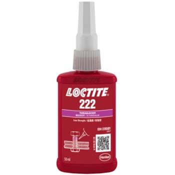 TRAVA ROSCA THREADLOCKER 222 BO 50GR - LOCTITE TRAVA ROSCA THREADLOCKER 222 BO 50GR - LOCTITE