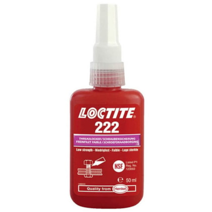 TRAVA ROSCA THREADLOCKER 222 BO 50GR - LOCTITE