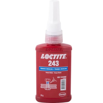 TRAVA ROSCA THREADLOCKER 243 BO 50GR - LOCTITE TRAVA ROSCA THREADLOCKER 243 BO 50GR - LOCTITE