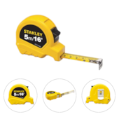 TRENA 5M ESPESSURA FITA 19MM COM FREIO MANUAL - STANLEY