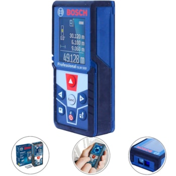 TRENA LASER DE DISTÂNCIAS 50 METROS - BOSCH GLM 500