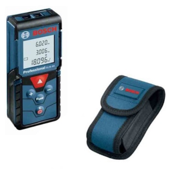 Trena Laser de Distâncias Profissional Bosch - GLM 40 - 0601072900 Trena Laser de Distâncias Profissional Bosch - GLM 40 - 0601072900