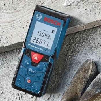 Trena Laser de Distâncias Profissional Bosch - GLM 40 - 0601072900