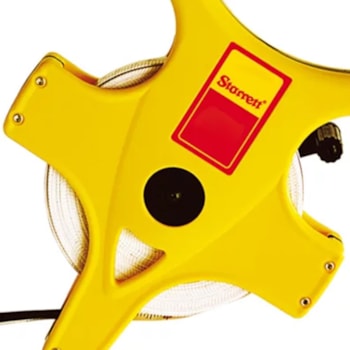 TRENA LONGA EM FIBRA DE VIDRO 30M COM ARCO ABERTO - KTS537-30M-S STARRETT TRENA LONGA EM FIBRA DE VIDRO 30M COM ARCO ABERTO - KTS537-30M-S STARRETT