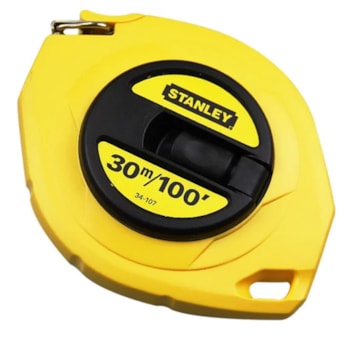 TRENA LONGA FITA DE AÇO 30M - 34-107S STANLEY TRENA LONGA FITA DE AÇO 30M - 34-107S STANLEY