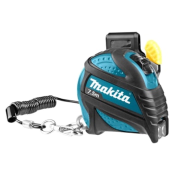 TRENA MANUAL 7,5M X 25MM COM ALÇA DE TRANSPORTE E SUPORTE - B-57174 MAKITA TRENA MANUAL 7,5M X 25MM COM ALÇA DE TRANSPORTE E SUPORTE - B-57174 MAKITA