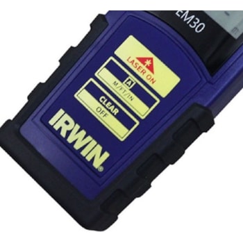 Trena Medidor De Distância A Laser Para 30 Metros - Irwin Trena Medidor De Distância A Laser Para 30 Metros - Irwin