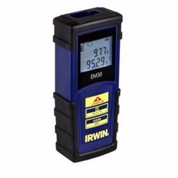 Trena Medidor De Distância A Laser Para 30 Metros - Irwin Trena Medidor De Distância A Laser Para 30 Metros - Irwin
