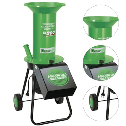 TRITURADOR DE RESÍDUOS ORGÂNICOS TR-200 1,5CV 60HZ - 301871 TRAPP TRITURADOR DE RESÍDUOS ORGÂNICOS TR-200 1,5CV 60HZ - 301871 TRAPP