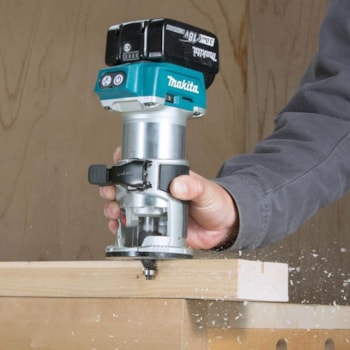 TUPIA  6 E 8 MM 18 V + CARREGADOR E BATERIA 3 AH-  MAKITA DRT50 Voltagem:BIVOLT
