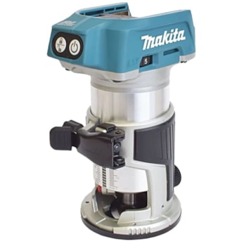 TUPIA  6 E 8 MM 18 V + CARREGADOR E BATERIA 3 AH-  MAKITA DRT50 Voltagem:BIVOLT