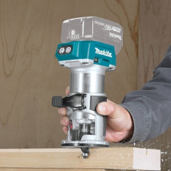 TUPIA  6 E 8 MM 18 V + CARREGADOR E BATERIA 3 AH-  MAKITA DRT50 Voltagem:BIVOLT