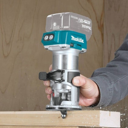 TUPIA  6 E 8 MM 18 V + CARREGADOR E BATERIA 3 AH-  MAKITA DRT50 Voltagem:BIVOLT