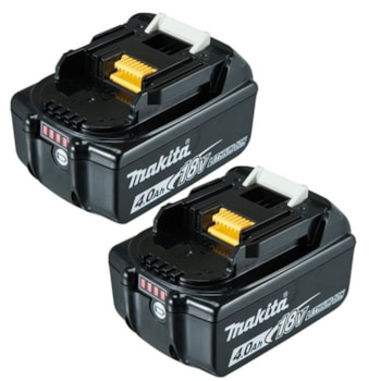 TUPIA 6 E 8 MM 18V MOTOR BL COM 3 BASES DRT50RMJX2 - MAKITA Voltagem:BIVOLT