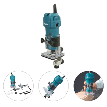 TUPIA 6MM 530W COM BASE ARTICULADA 3709 220V - MAKITA