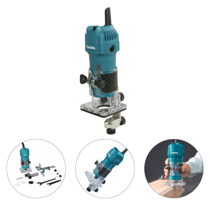 TUPIA 6MM 530W COM BASE ARTICULADA 3709 220V - MAKITA