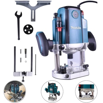 TUPIA DE COLUNA 12MM C/ FREIO ELETRONICO - RP2301FC MAKITA TUPIA DE COLUNA 12MM C/ FREIO ELETRONICO - RP2301FC MAKITA
