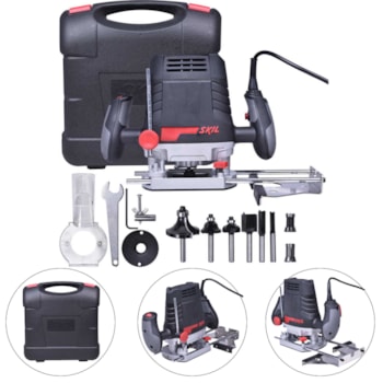 TUPIA DE COLUNA  ELÉTRICA  1100W + 13 ACESSÓRIOS - 1831 SKIL TUPIA DE COLUNA  ELÉTRICA  1100W + 13 ACESSÓRIOS - 1831 SKIL