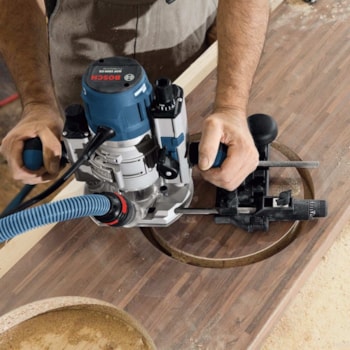 TUPIA DE MERGULHO COM BASE DE IMERSÃO - 1600W Gof 1600 Ce - BOSCH TUPIA DE MERGULHO COM BASE DE IMERSÃO - 1600W Gof 1600 Ce - BOSCH