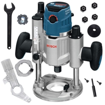 TUPIA DE MERGULHO COM BASE DE IMERSÃO - 1600W Gof 1600 Ce - BOSCH TUPIA DE MERGULHO COM BASE DE IMERSÃO - 1600W Gof 1600 Ce - BOSCH