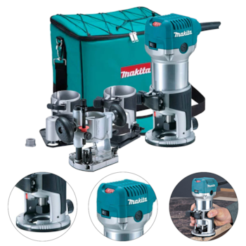 TUPIA ELETRÔNICA 6MM - RT0700CX3 MAKITA TUPIA ELETRÔNICA 6MM - RT0700CX3 MAKITA