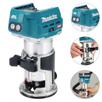 TUPIA ELETRÔNICA A BATERIA 40V XGT - RT001GZ04 MAKITA