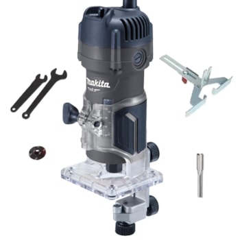 TUPIA MANUAL 530 W PARA PINÇA DE 1/4" - MAKITA M3700G TUPIA MANUAL 530 W PARA PINÇA DE 1/4" - MAKITA M3700G