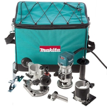 TUPIA MANUAL COM 3 BASES 6MM 710W RT0700CX2 - MAKITA