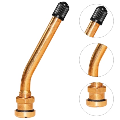 VÁLVULA BICO RODA DISCO CURTO 110MM - 6 BRAMAIS VÁLVULA BICO RODA DISCO CURTO 110MM - 6 BRAMAIS