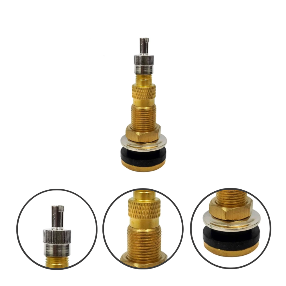 VÁLVULA PARA PNEU SEM CÂMARA AGRÍCOLA OTR 15.7 48MM 618A - TR618A