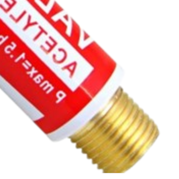 VÁLVULA SECA ACETILENO PARA MAÇARICO VSM-G - 1700400200003 VORTECH VÁLVULA SECA ACETILENO PARA MAÇARICO VSM-G - 1700400200003 VORTECH