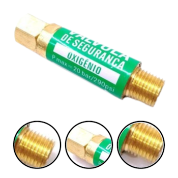 VÁLVULA SECA OXIGÊNIO PARA MAÇARICO VSM-O - 1700400200004 VORTECH VÁLVULA SECA OXIGÊNIO PARA MAÇARICO VSM-O - 1700400200004 VORTECH