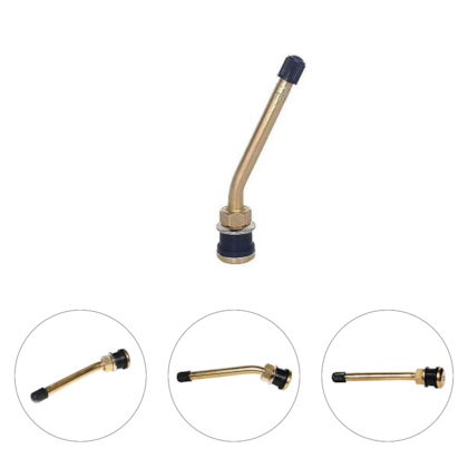 VALVULA TR-572 BICO RODA RAIADA CURTO 100MM - ROTTA
