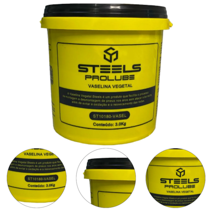 VASELINA VEGETAL 3,0KG MONTAGEM PNEUS - 57871 STEELS