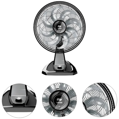VENTILADOR DE MESA E PAREDE 180W FLOW TURBO ECO 220V - WAP FW011710