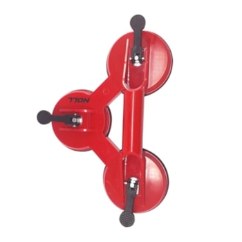 VENTOSA PARA VIDROS TRIPLA CAPACIDADE 100 KG - NOLL 385,0003 VENTOSA PARA VIDROS TRIPLA CAPACIDADE 100 KG - NOLL 385,0003