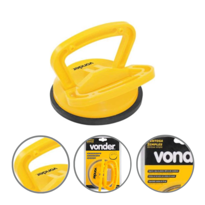 VENTOSA SIMPLES PLÁSTICA 110MM - 3599001001 VONDER