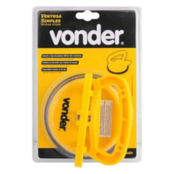 VENTOSA SIMPLES PLÁSTICA 110MM - 3599001001 VONDER VENTOSA SIMPLES PLÁSTICA 110MM - 3599001001 VONDER