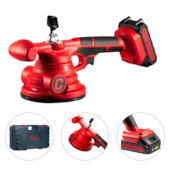 VIBRADOR COM VENTOSA PARA ASSENTAMENTO DE PISOS A BATERIA 18V BRUSHLESS COM 1 BATERIA 1,5AH MAC-100 COM MALETA  - CORTAG